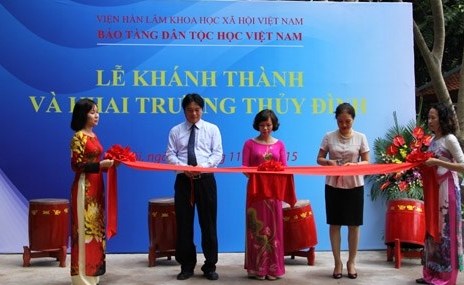 Bảo tàng Dân tộc học khánh thành thủy đình mới